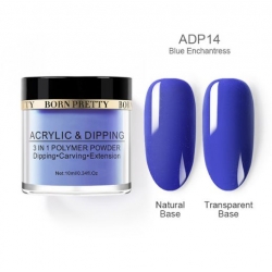 Дипинг и Акрилна Пудра BORN PRETTY 10ml ADP14 blue enchantress